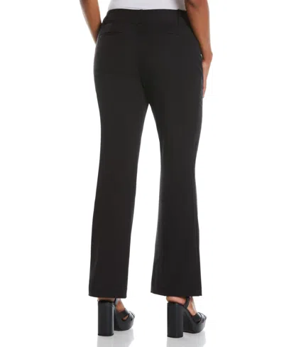 Rafaella Petite Curvy Fit Boot Cut Pants In Pattern