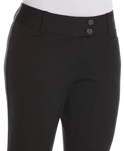 Rafaella Petite Curvy Fit Boot Cut Pants In Pattern