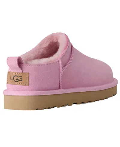 Ugg Luxury Leather Mini Sandals For Women In Pink
