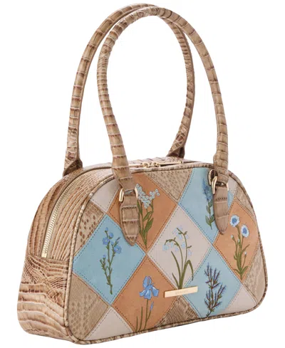 Brahmin Angie Dome Medium Satchel Bag In Multi Andersen