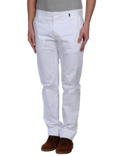 Bikkembergs Casual Pants In White