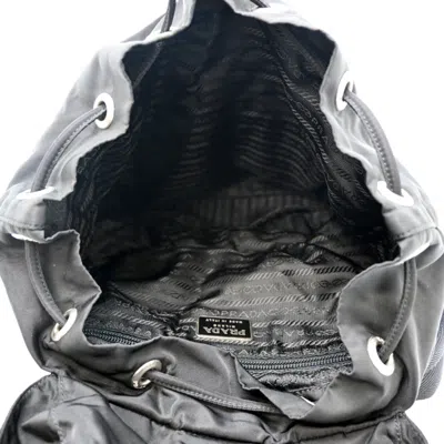 Pre-owned Prada Black Nylon Backpack ()