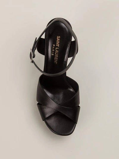 Shop Saint Laurent Platform Sandals