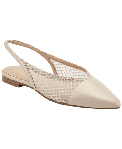 Marc Fisher Ltd Davin Pointed Toe Slingback Flat In Multi