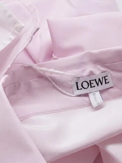 Pre-owned Loewe Button-front Shirt In Pink