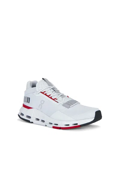 On Cloudnova 2 Sneakers In White