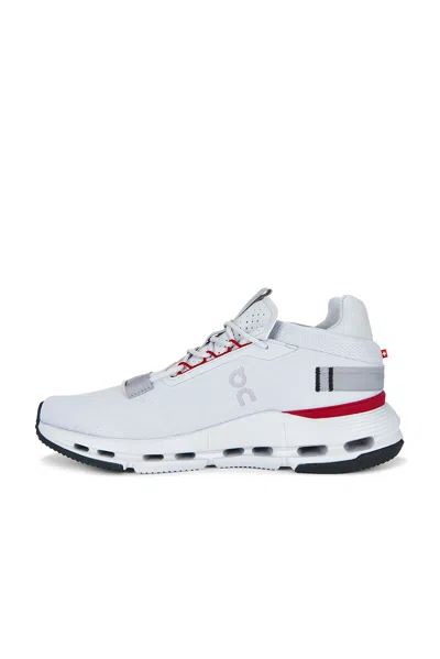 On Cloudnova 2 Sneakers In White