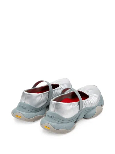 Camper Karst Leather Ballet Flats In Multi