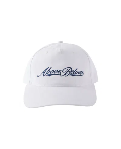Cotton On Men's 5 Panel Hat In White,above Below