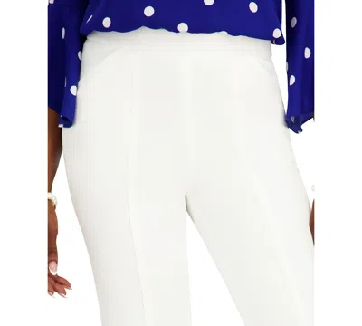 Kasper Gracie Pull-on Pant In White