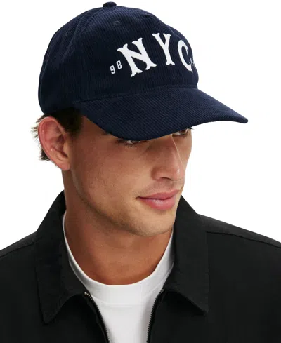 Cotton On Men's 5 Panel Hat In Navy,nyc