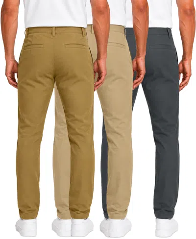 Blu Rock Men's Cotton Flex-stretch Cargo Jogger In Multi