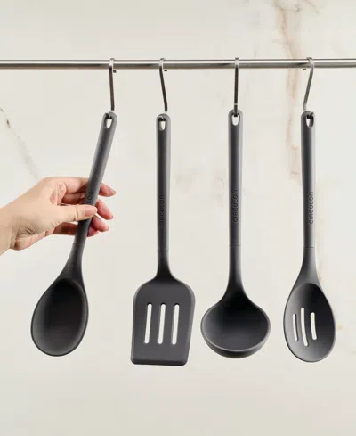 Circulon 4-piece Silicone Kitchen Tool Set In Gray
