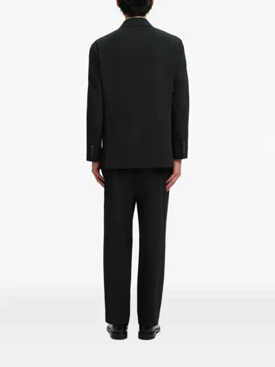 Selected Double-breasted Dinner Jacket In Black