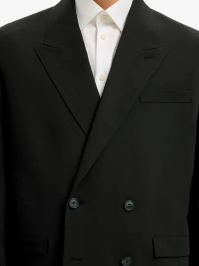 Selected Double-breasted Dinner Jacket In Black