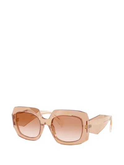 Prada Squared-frame Sunglasses In Pink