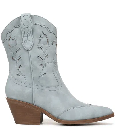 Sam & Libby Flash Western Short Boots In Multi