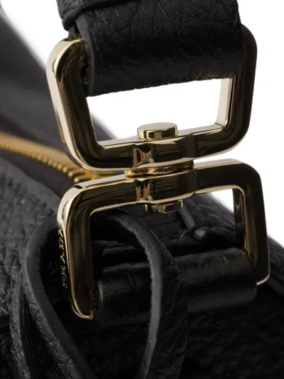 Prada Small Leather Bag In Black