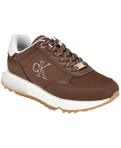 Calvin Klein Melidee Sneaker In Brown