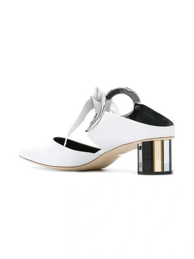 Shop Proenza Schouler Mirrored-heel Mules