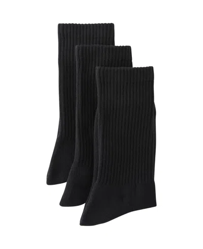 Cotton On Men's Essential Socks 3-pack In Black