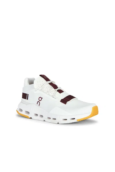On Cloudnova 2 Sneakers In White