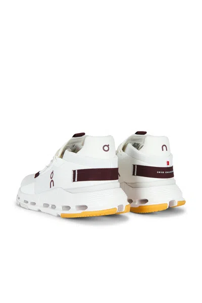 On Cloudnova 2 Sneakers In White