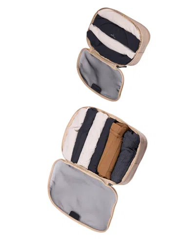 Thule Compression Packing Cube Set, 2-pack In Gentle Beige