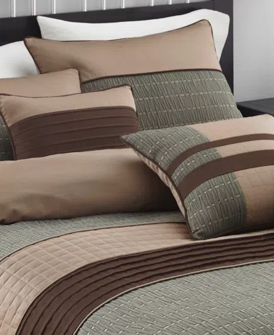 Riverbrook Home Lexia 7-pc. Comforter Set, Queen In Brown,multi
