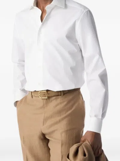 Corneliani Long-sleeve Button-up Shirt In Multi