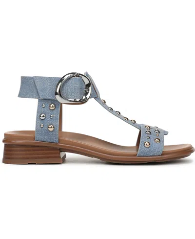 Naturalizer Brandy T-strap Sandal In Blue