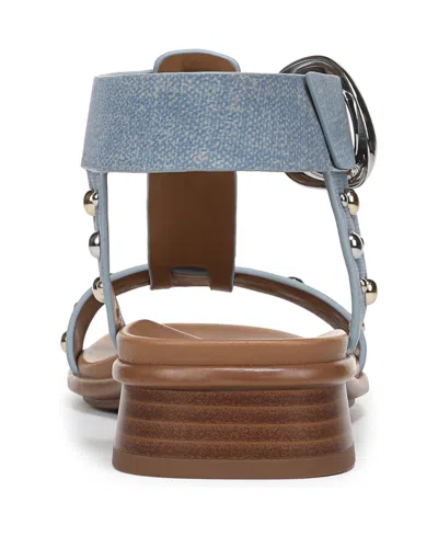Naturalizer Brandy T-strap Sandal In Blue