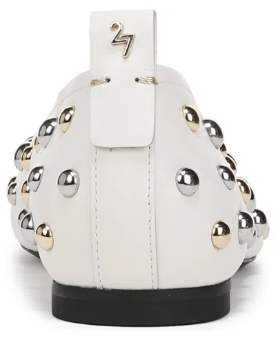 27 Edit Naturalizer Carla Stud Ballet Flat In White
