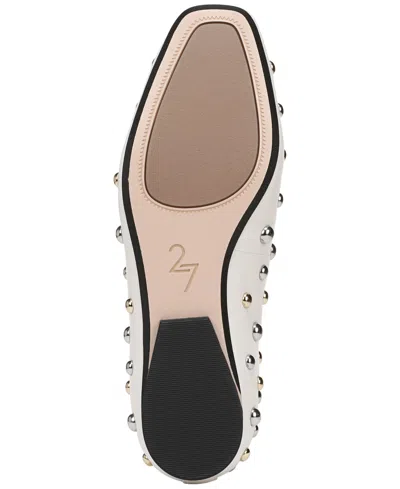 27 Edit Naturalizer Carla Stud Ballet Flat In White
