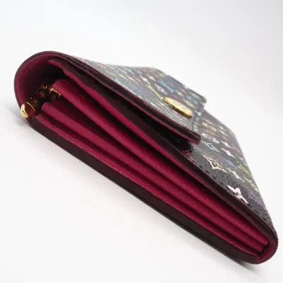 Pre-owned Louis Vuitton Monogram Multicolore Multi-color Monogram Multicolore Long Wallet (bi-fold) (
