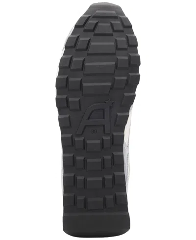 Ash Mesh-panelled Crossover-strap Sneakers In Silver