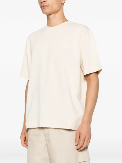 Rhun Logo-patch T-shirt In Neutral