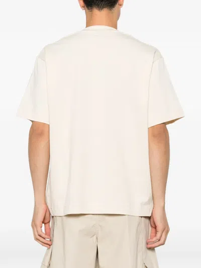 Rhun Logo-patch T-shirt In Neutral