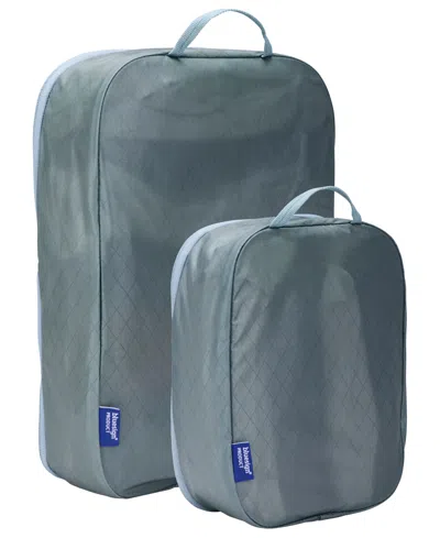 Thule Compression Packing Cube Set, 2-pack In Pond Gray