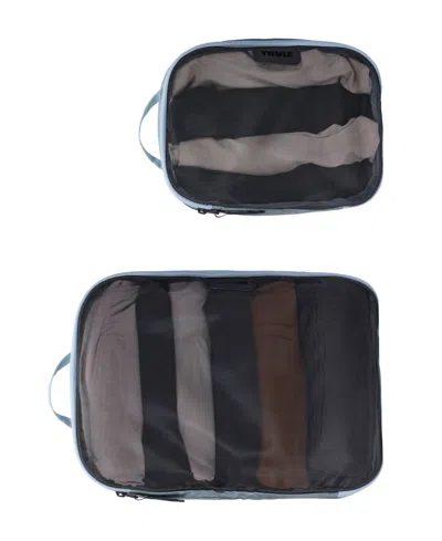 Thule Compression Packing Cube Set, 2-pack In Pond Gray