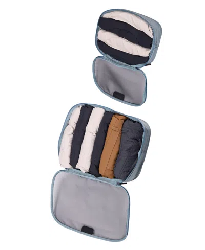 Thule Compression Packing Cube Set, 2-pack In Pond Gray