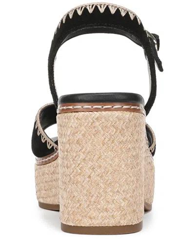 Naturalizer Della Platform Ankle Strap Sandal In Black