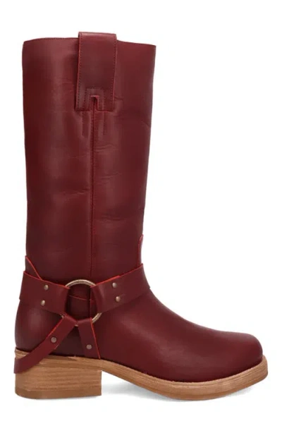 Dingo Rip Harness Boot In Wine