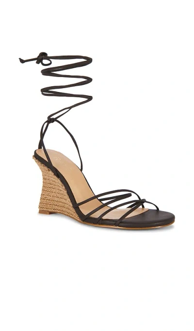 Raye Nayla Wedge In Dark Chocolate