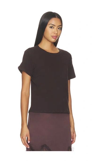 Leset Laura Margo Tee In Chocolate