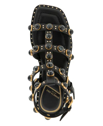 Kenneth Cole New York Ruby Stones In Black