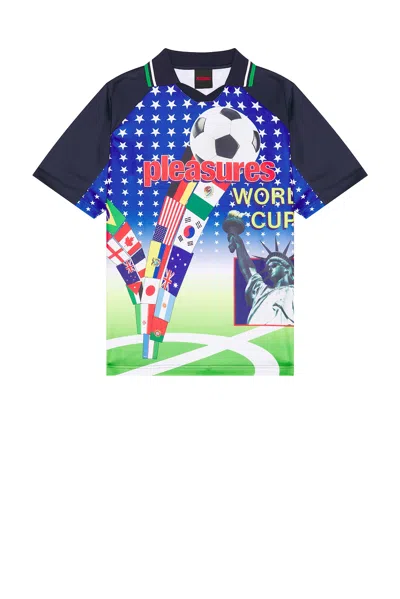 Pleasures Flags Jersey In Multi