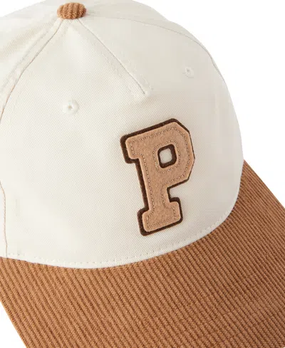 Cotton On Men's 5 Panel Hat In Bone,brown