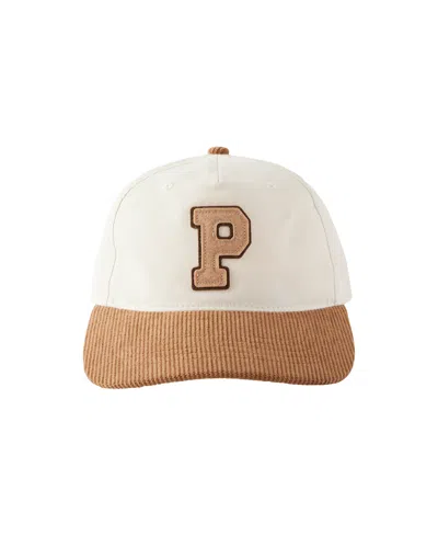 Cotton On Men's 5 Panel Hat In Bone,brown