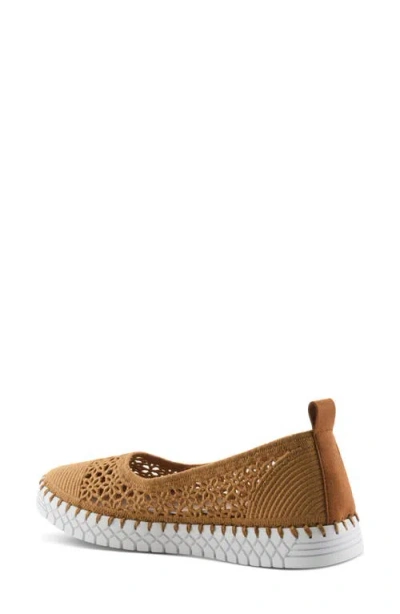 Patrizia By Spring Step Skyfall Flat In Tan